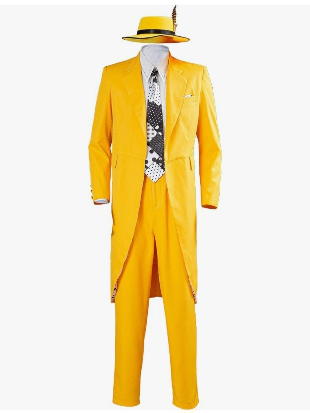 Jim Carey's The Mask Gender Neutral Cosplay Costume